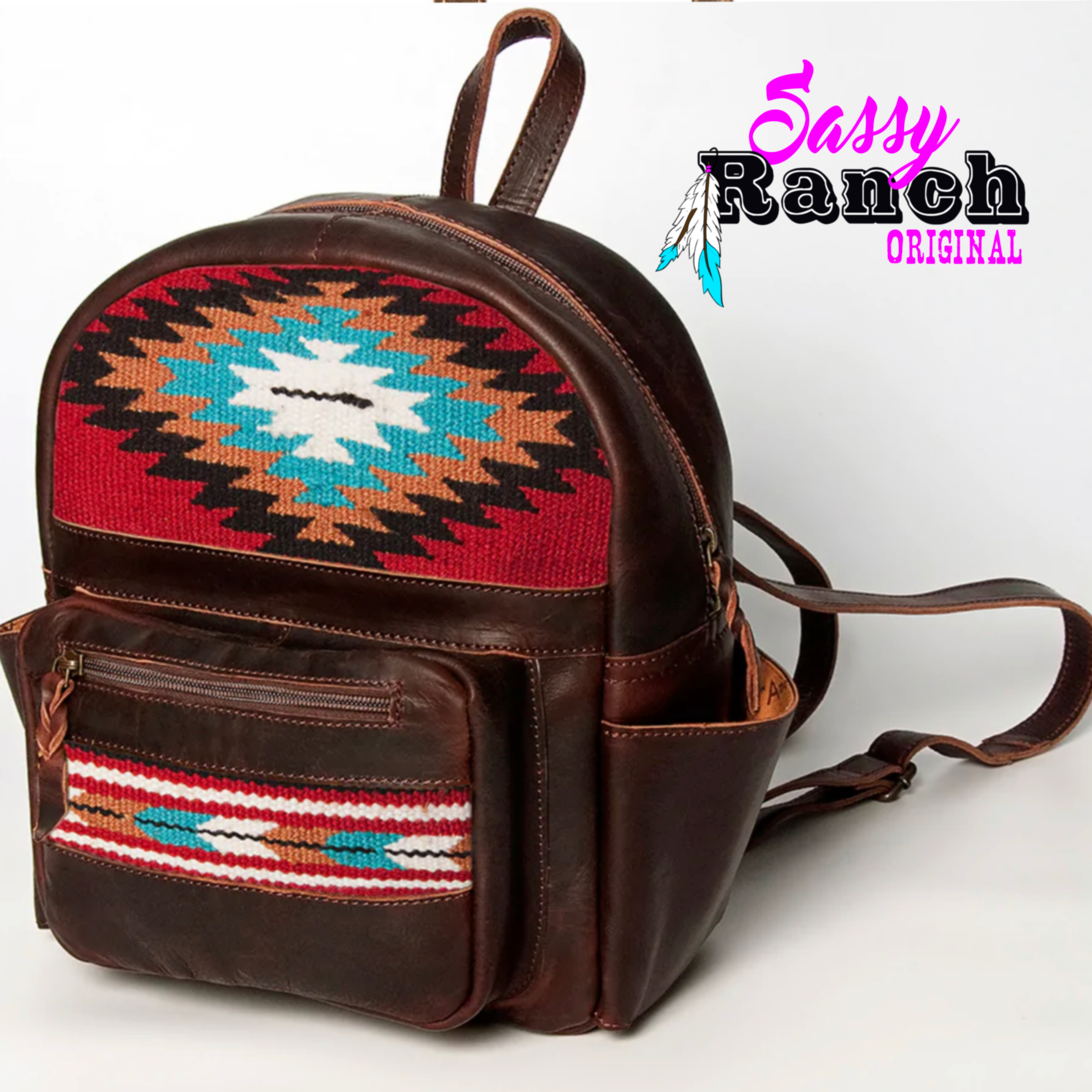 Aztec Saddle Blanket  Backpack